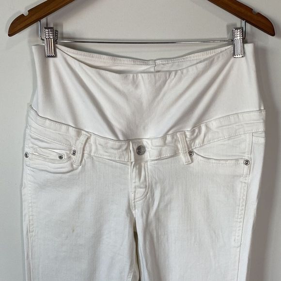 H&M &denim maternity jeans Sz 6 - Picture 2 of 8